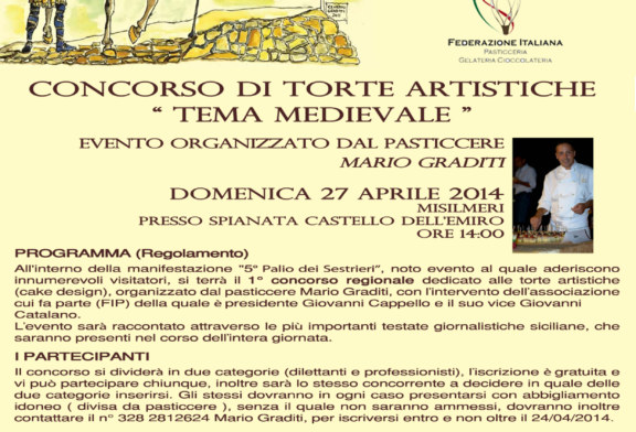 Novità al Palio dei Sestrieri, arriva il Concorso di Cake Design