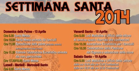 La Settimana Santa a San Gaetano, ecco il programma