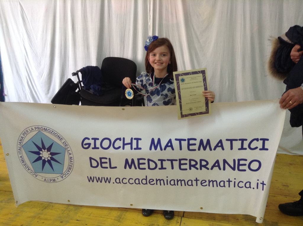 La misilmerese Alice Lo Cascio campionessa dei giochi matematici