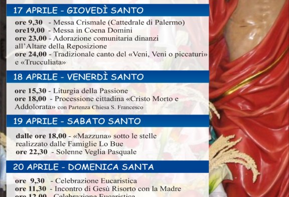 Il Triduo Pasquale 2014 a Misilmeri