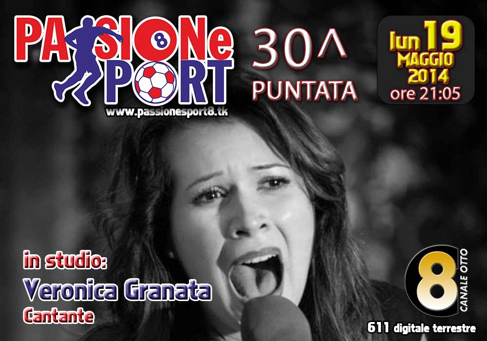 Stasera ”Passione Sport” su Canale 8. Calcio, powerlifting e spettacolo