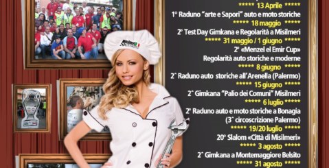 Il ”Menù” eventi 2014 della Misilmeri Racing