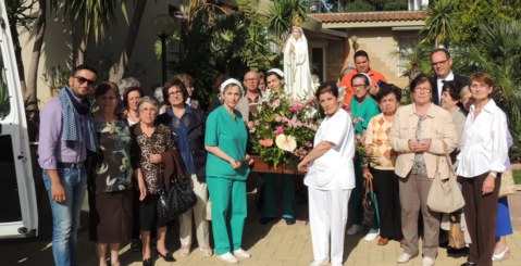 ”Peregrinatio Mariæ” nelle case di riposo locali