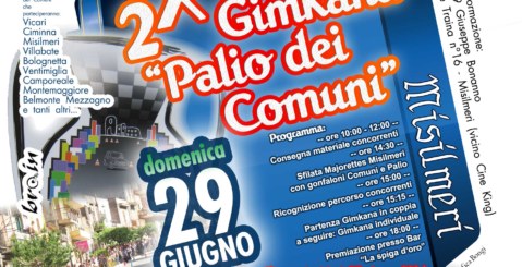 Domenica si accendono i motori per il ”Palio dei Comuni”