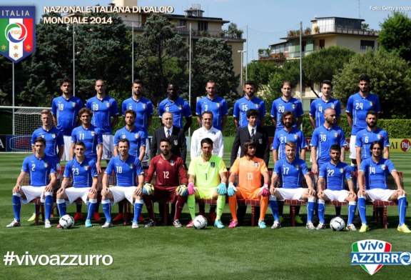 Al via i Mondiali di Calcio, Forza Azzurri