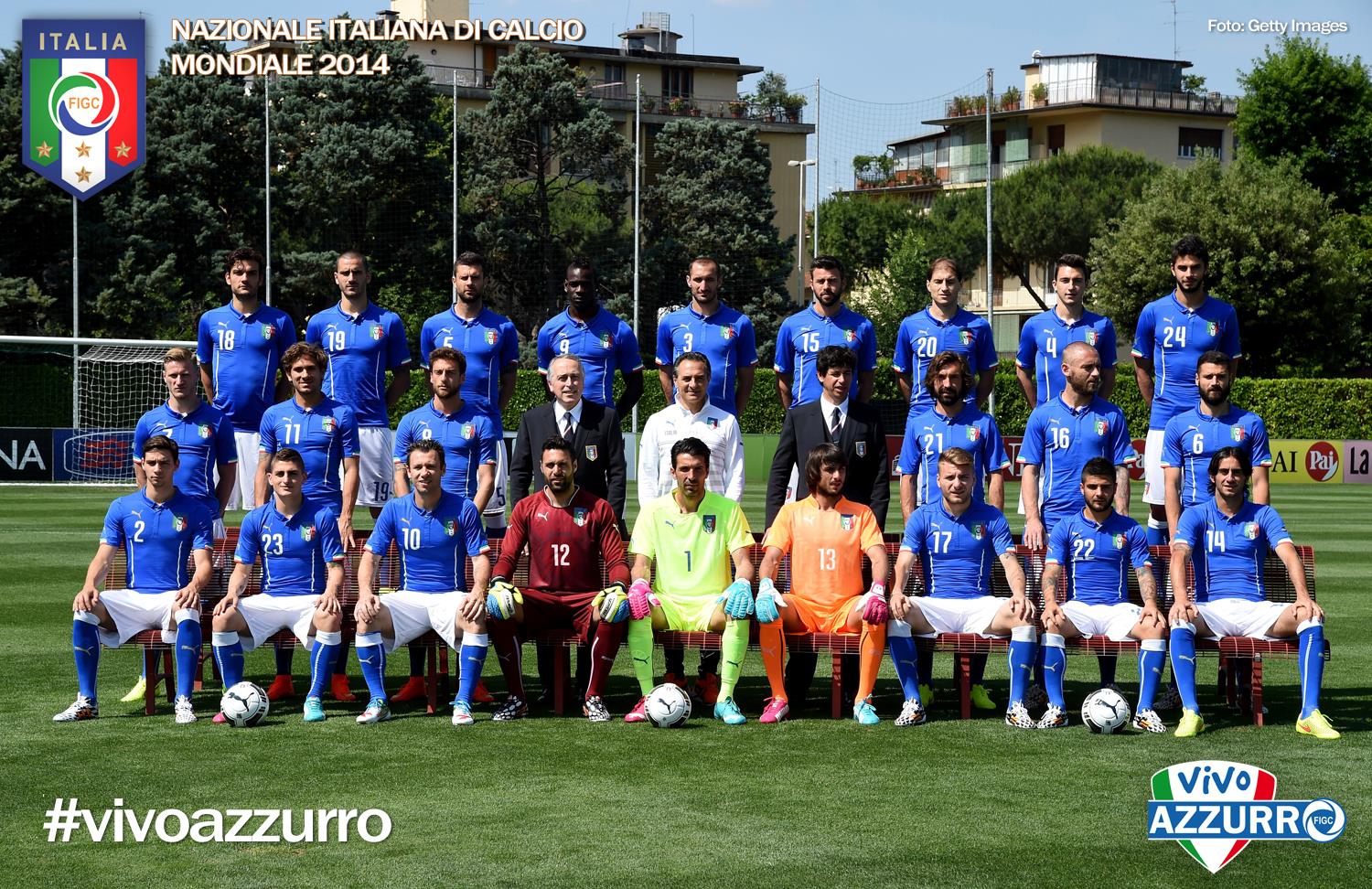 Al via i Mondiali di Calcio, Forza Azzurri