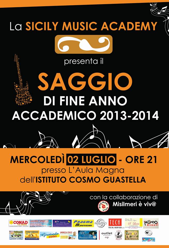 Mercoledi il saggio di fine anno della Sicily Music Academy