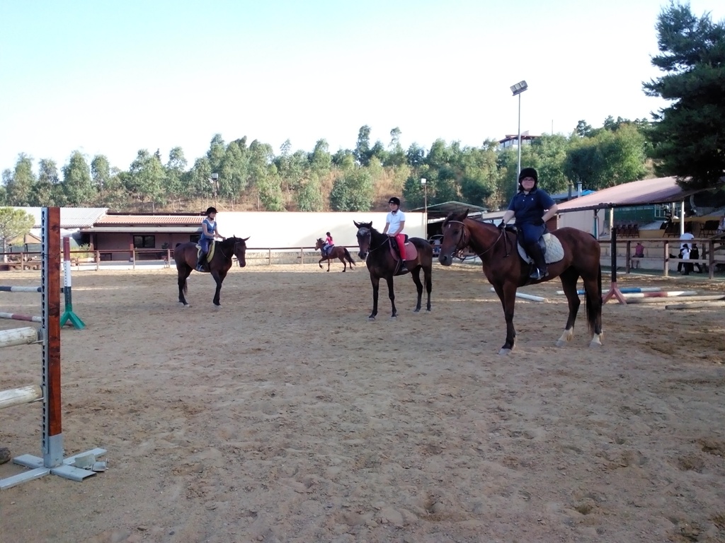 Prato verde: la solidarietà va a cavallo