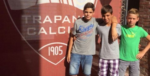 Dalla Don Carlo al Trapani: inizia il sogno di tre giovani calciatori