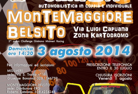La Misilmeri Racing a Montemaggiore per la 2^ Gimkana