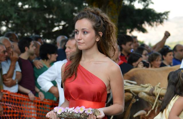 A Gangi la sagra della spiga: una misilmerese protagononista