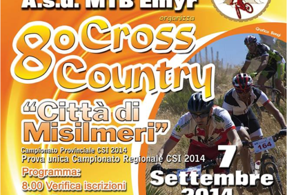 Domenica 7 Settembre, l’8° Cross Country