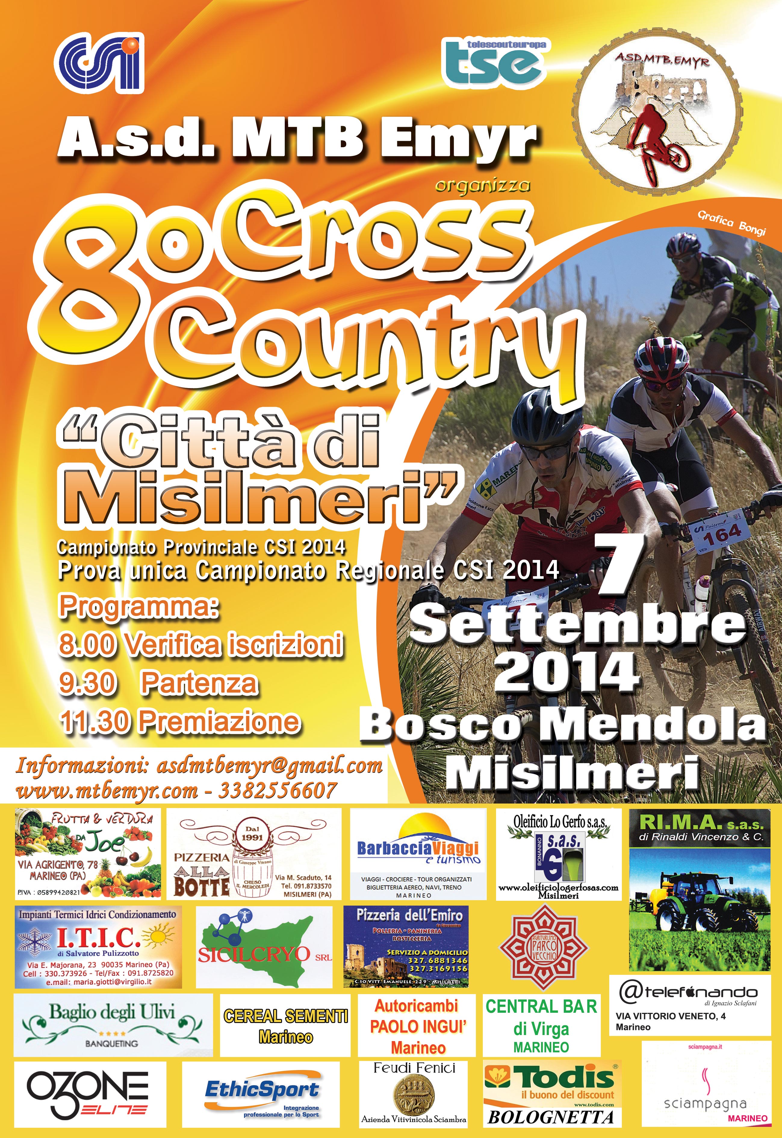 Puntata speciale di Tse sull’8a edizione del Cross Country Città di Misilmeri
