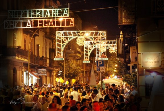 Il 13 Settembre la terza edizione della Notte Bianca della Legalità