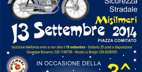 Notte Bianca: mostra moto d’epoca e le ”teste di casco”