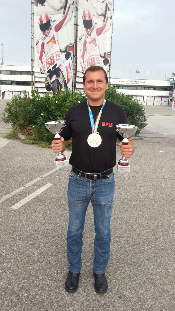 Successo di Antonio Saitta al Misano World circuit