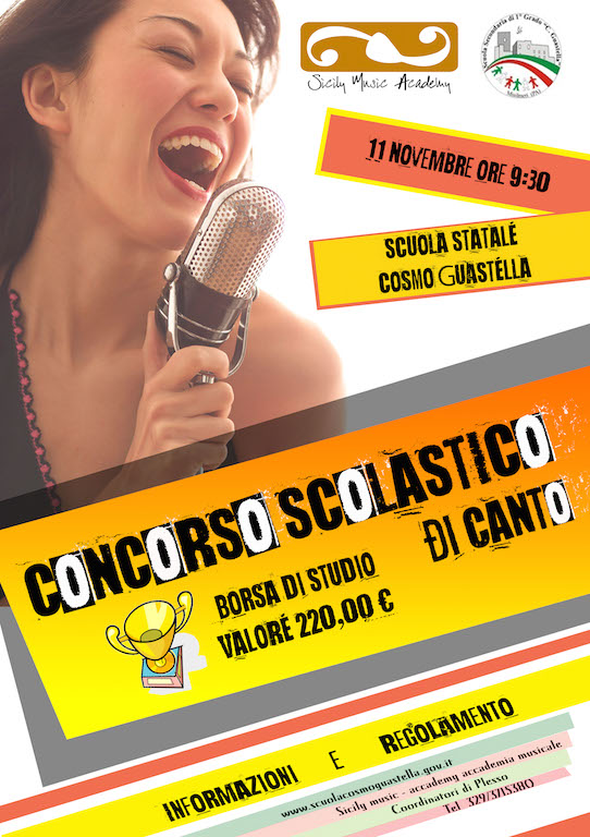 La Sicily Music Academy organizza un Concorso Scolastico di Canto