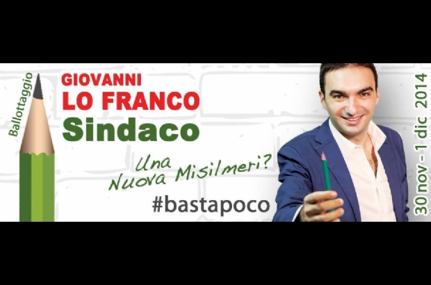 Comizio di Giovanni Lo Franco alle ore 19.00 a Portella di Mare