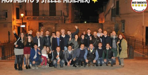 Festa del Movimento Cinque stelle in piazza Comitato