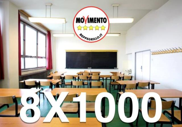 Movimento 5 Stelle, 8×1000 per l’edilizia scolastica