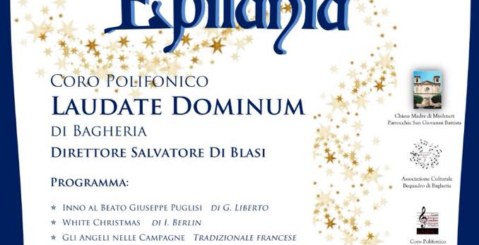 ”Laudate Dominum”, il concerto dell’Epifania alla Madrice