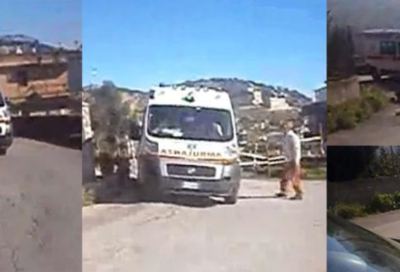 Emergenza Marraffa: l’ambulanza non passa. Residenti furiosi