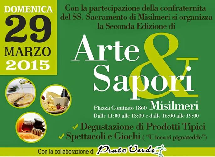 Degustazioni e spettacoli, domenica ”Arte e Sapori”