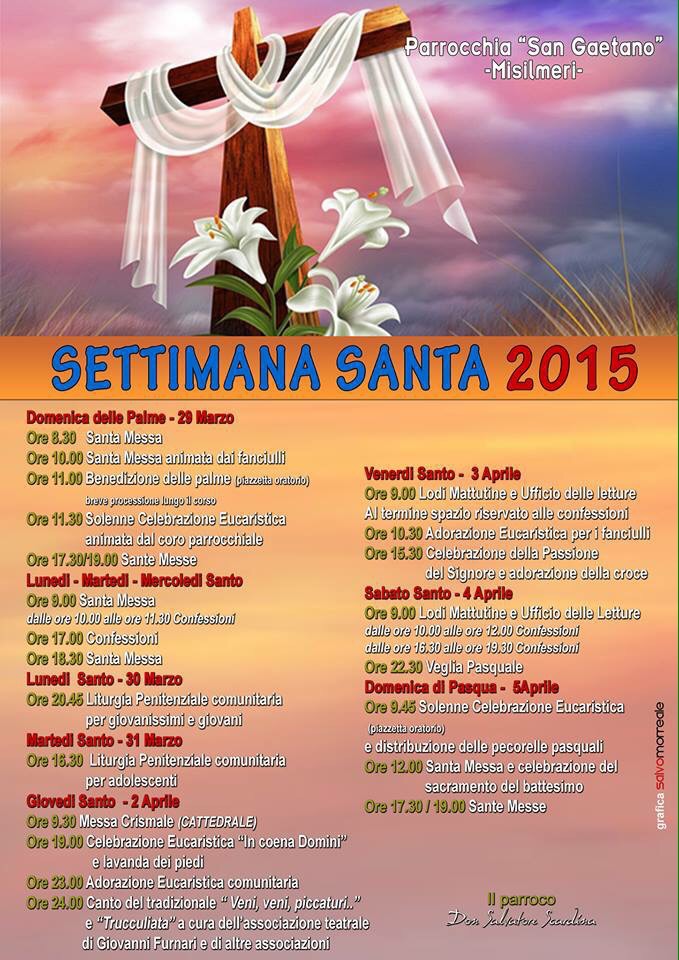 La Settimana Santa a San Gaetano
