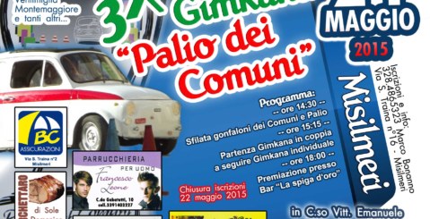 Sette Comuni a contendersi il ”Palio”. Domani la 3^ Gimkana