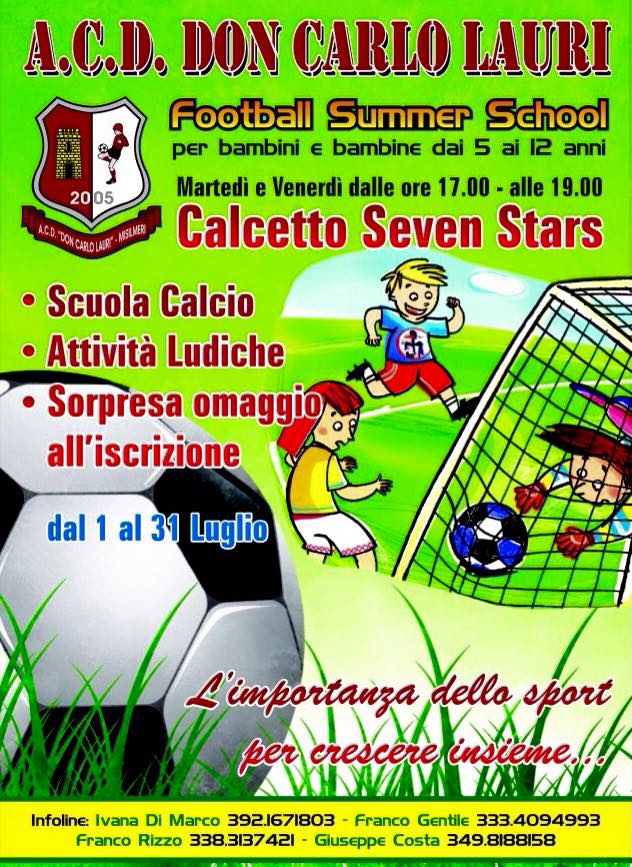 Parte il ”Football Summer School”