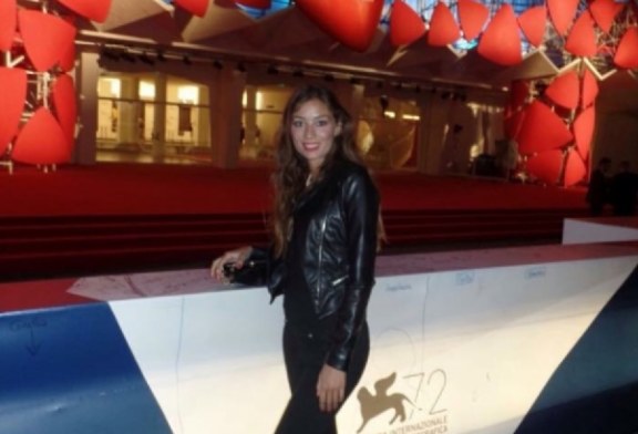 Paola Ciglietti al 72°Festival del cinema di Venezia