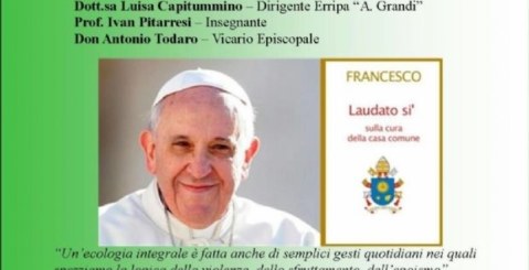 Domani a Villabate presentazione dell’enciclica ”Laudato Si”