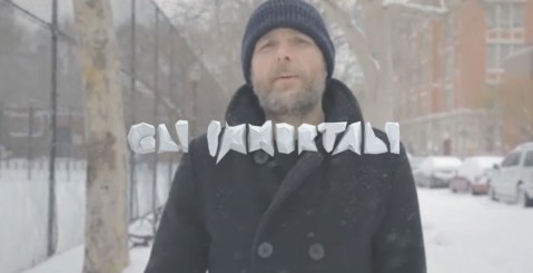 Giovanni Cupidi nel film ”Gli immortali” di Jovanotti