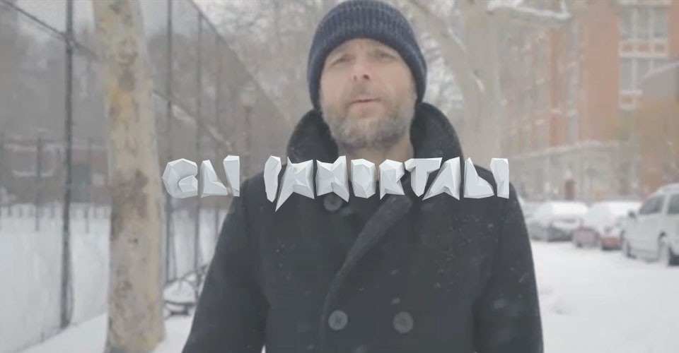Giovanni Cupidi nel film ”Gli immortali” di Jovanotti