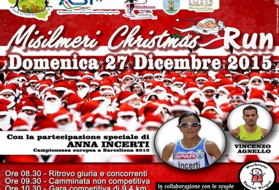 Festività natalizie di corsa, a Misilmeri sarà Christmas Run