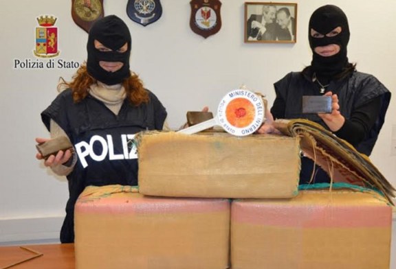 Trasportavano un quintale di hashish, arrestati due residenti a Misilmeri