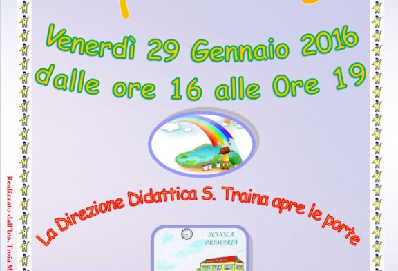 Open Day: La Direzione Didattica S.Traina apre le porte