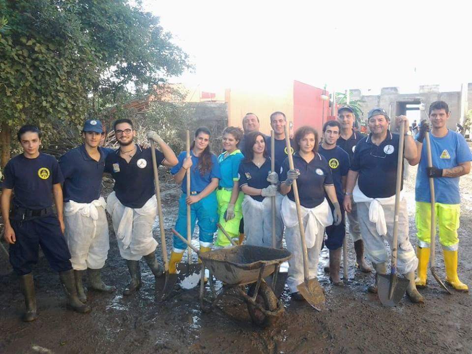 Alluvione nel messinese, un riconoscimento per la Prot. Civile di Misilmeri