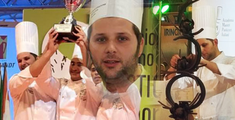 Francesco Perrone bronzo al Campionato Italiano di Pasticceria di Rimini