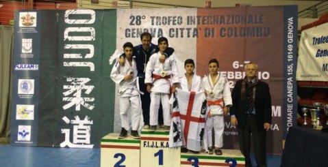 Judo. Gabriel Fiorentino medaglia d’oro agli internazionali di Genova