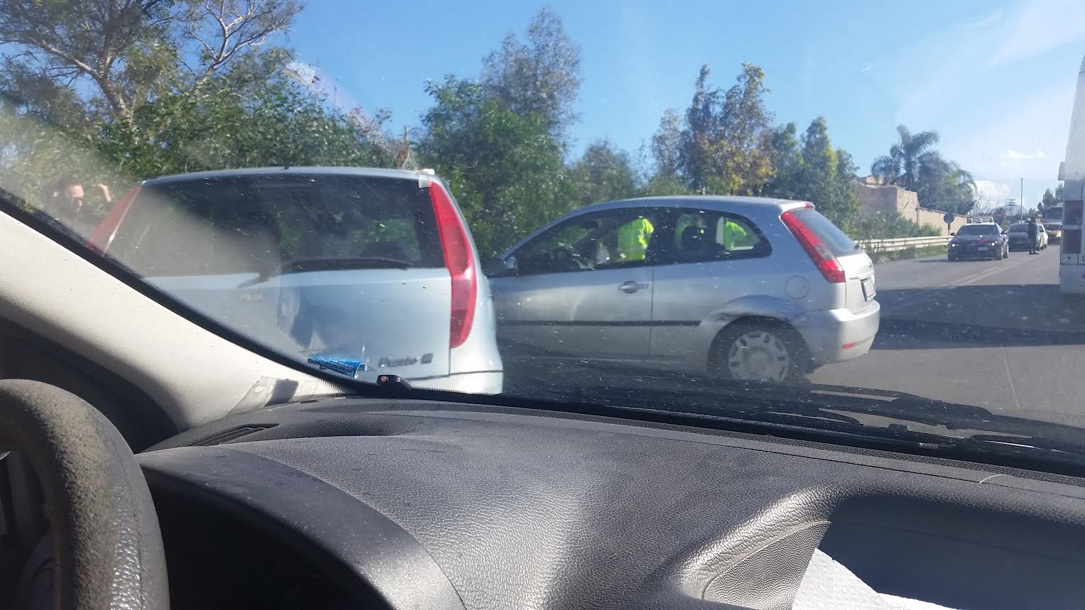 Incidente sulla Palermo-Agrigento, traffico in tilt