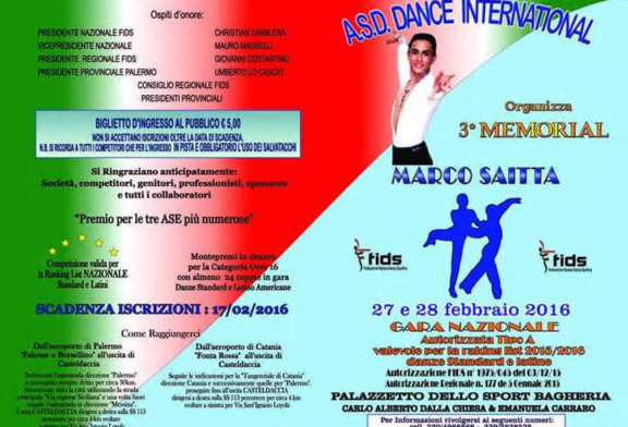 A Bagheria il terzo memorial Marco Saitta