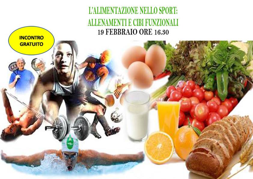 L’alimentazione nello sport, un incontro alla Farmacia Moschitta