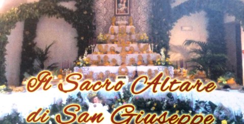 L’altare di San Giuseppe della famiglia Caldarera