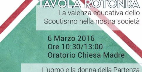 Tavola rotonda scout: “La valenza educativa dello scoutismo”