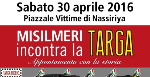 Misilmeri incontra la Targa Florio, sabato sera al Piazzale Vittime di Nassiriya