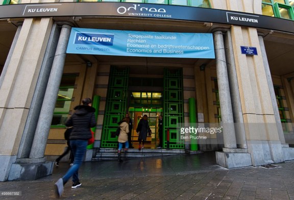 Uno stagista di Bruxelles in classe alla Guastella