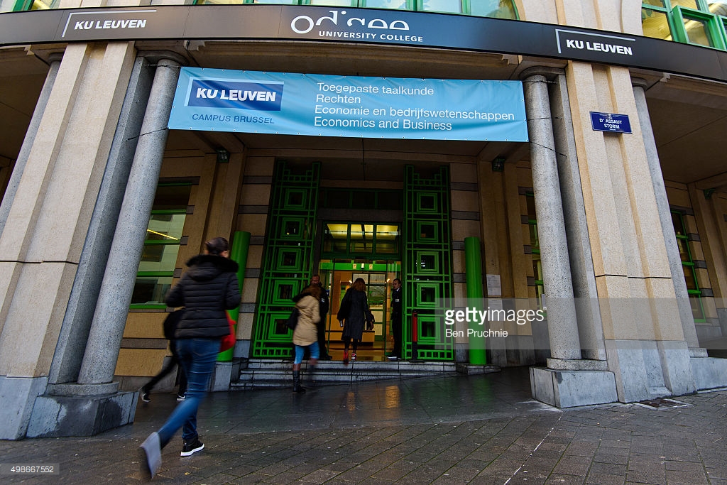 Uno stagista di Bruxelles in classe alla Guastella