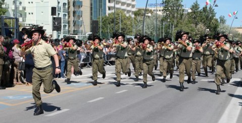 Oggi la Fanfara dei Bersaglieri di Orsara di Puglia a Misilmeri