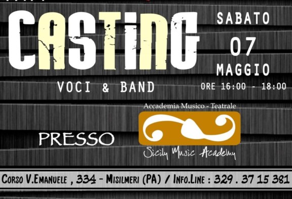 Voci dal Sud Festival, sabato i casting a Misilmeri
